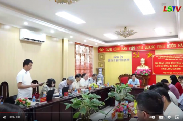 Hội thảo lần 2 cuốn sách Lịch sử Đảng bộ Khối các cơ quan tỉnh Lạng Sơn