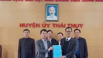 Hợp tác nghiên cứu, biên soạn sách lịch sử Đảng bộ huyện Thái Thụy (2005 – 2025)