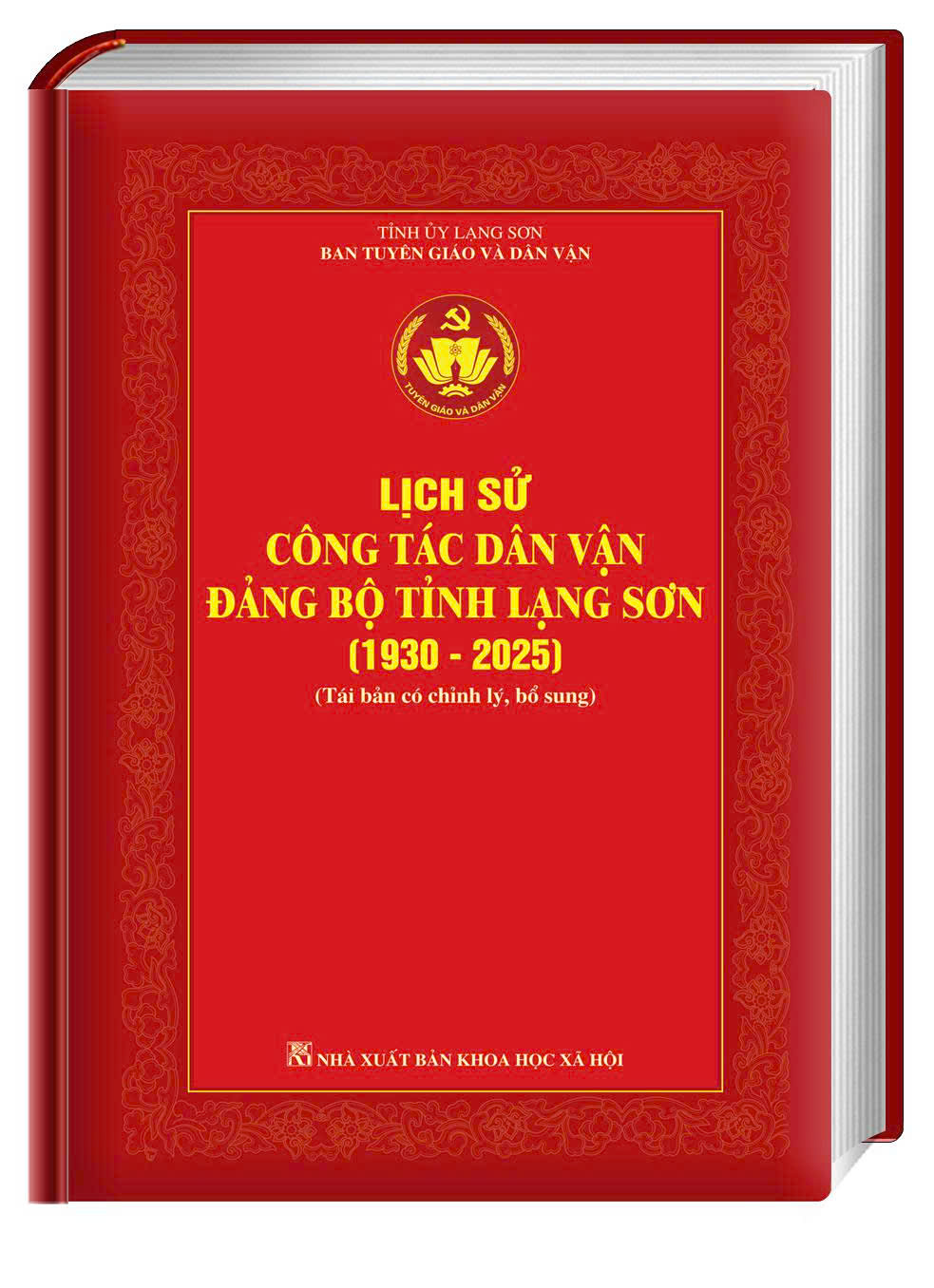 LỊCH SỬ CÔNG TÁC DÂN VẬN ĐẢNG BỘ TỈNH LẠNG SƠN (1930–2025)